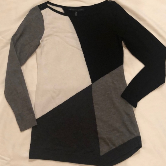 White House Black Market Sweaters - White House Black Market Color Block Sweater